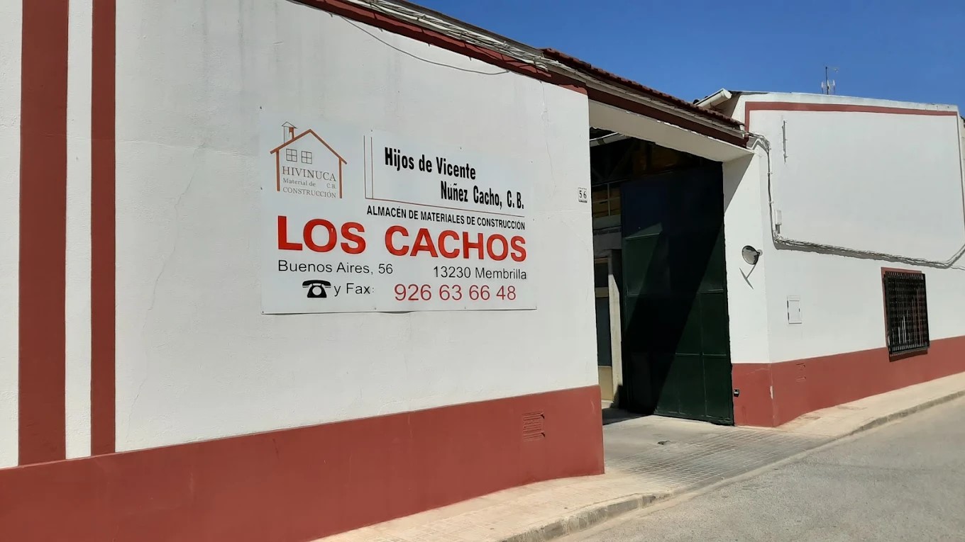 Entrada de Materiales de Construcción Los Cachos en Membrilla